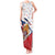 Czech Republic Christmas Tank Maxi Dress The Lion With Coat Of Arms - Wonder Print Shop