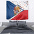 Czech Republic Christmas Tapestry The Lion With Coat Of Arms - Wonder Print Shop