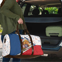 Czech Republic Christmas Travel Bag The Lion With Coat Of Arms - Wonder Print Shop