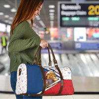 Czech Republic Christmas Travel Bag The Lion With Coat Of Arms - Wonder Print Shop