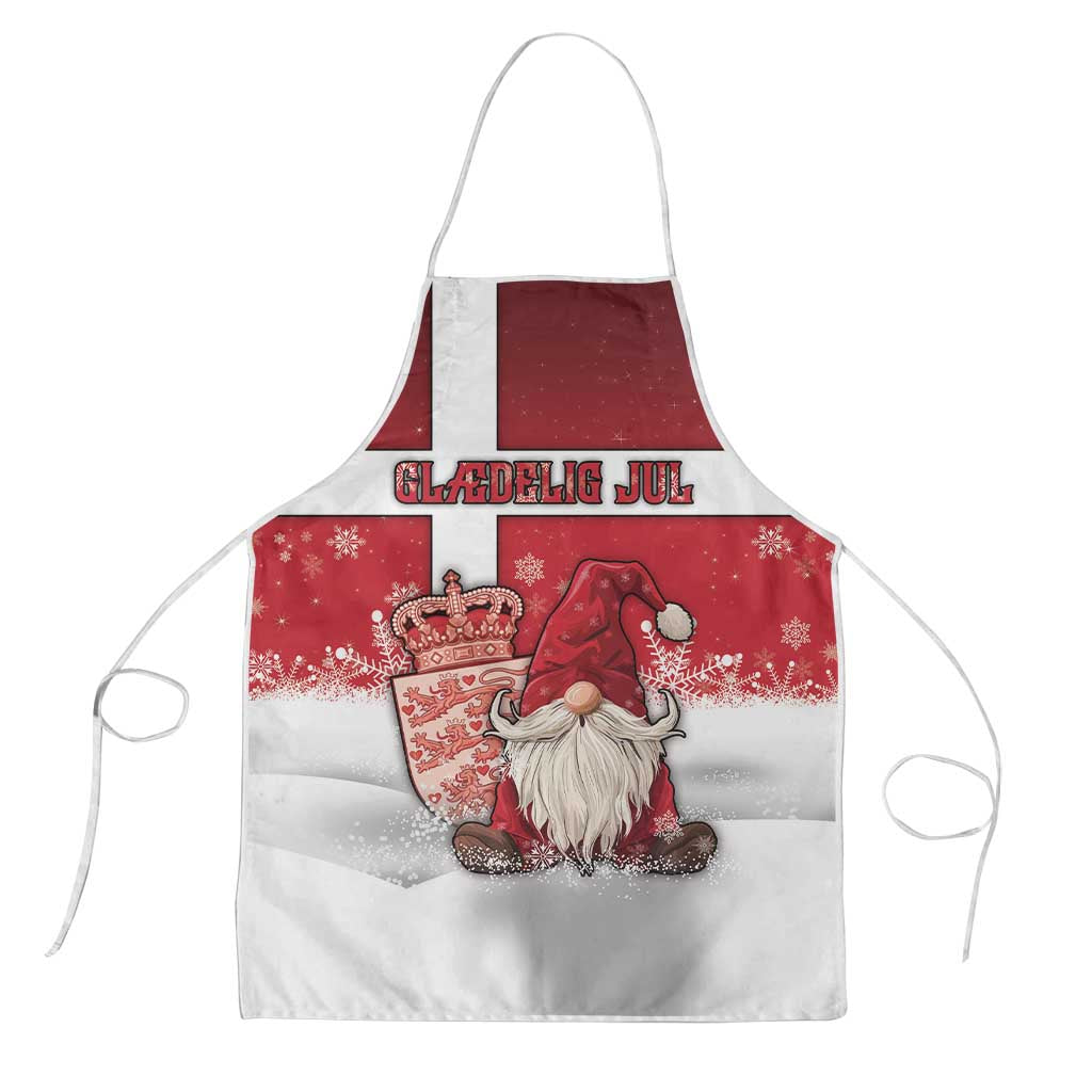 Denmark Christmas Apron Nisse Glaedelig Jul - Wonder Print Shop