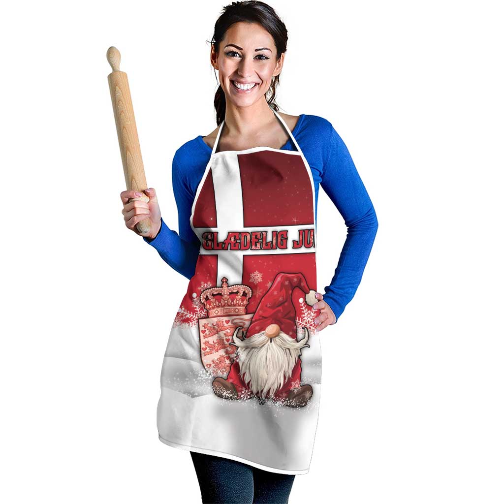 Denmark Christmas Apron Nisse Glaedelig Jul - Wonder Print Shop