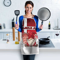 Denmark Christmas Apron Nisse Glaedelig Jul - Wonder Print Shop