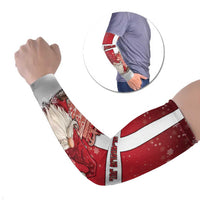 Denmark Christmas Arm Sleeves Nisse Glaedelig Jul - Wonder Print Shop