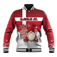 Denmark Christmas Baseball Jacket Nisse Glaedelig Jul - Wonder Print Shop