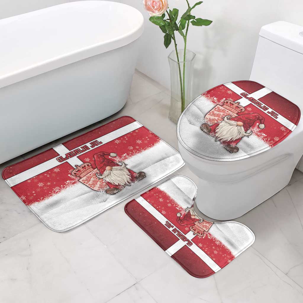 Denmark Christmas Bathroom Set Nisse Glaedelig Jul - Wonder Print Shop