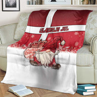 Denmark Christmas Blanket Nisse Glaedelig Jul - Wonder Print Shop