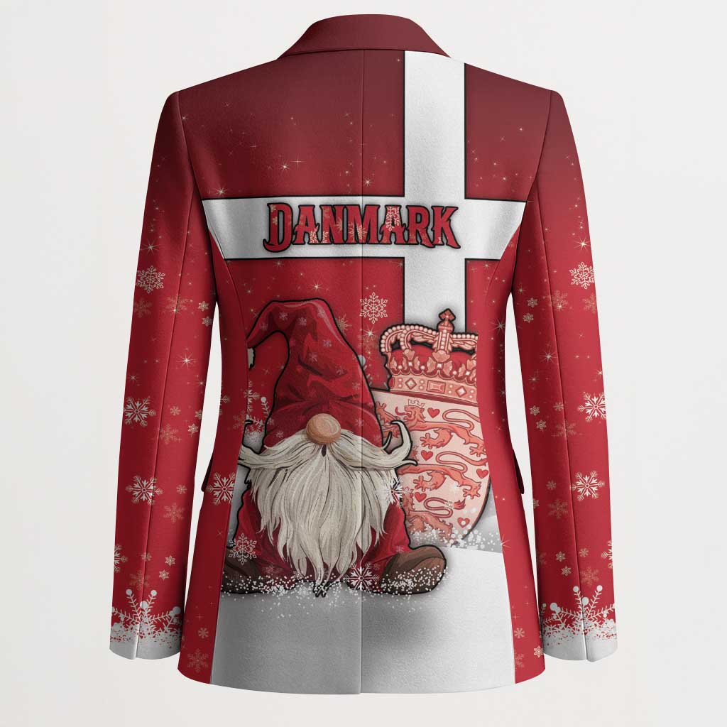 Denmark Christmas Blazer Nisse Glaedelig Jul - Wonder Print Shop