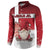 Denmark Christmas Button Sweatshirt Nisse Glaedelig Jul - Wonder Print Shop