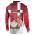 Denmark Christmas Button Sweatshirt Nisse Glaedelig Jul - Wonder Print Shop