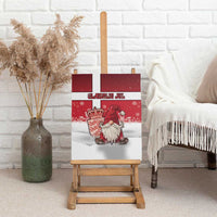 Denmark Christmas Canvas Wall Art Nisse Glaedelig Jul - Wonder Print Shop