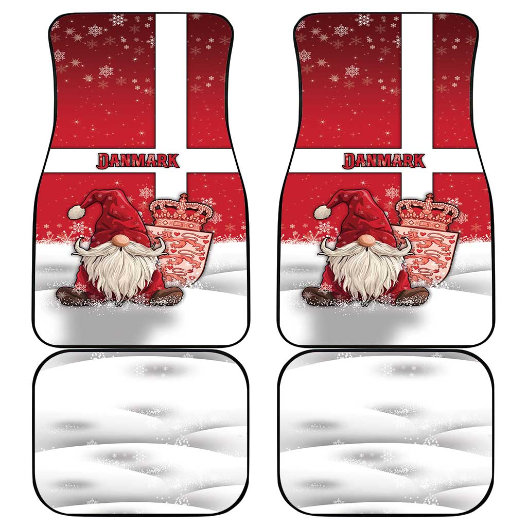 Denmark Christmas Car Mats Nisse Glaedelig Jul - Wonder Print Shop