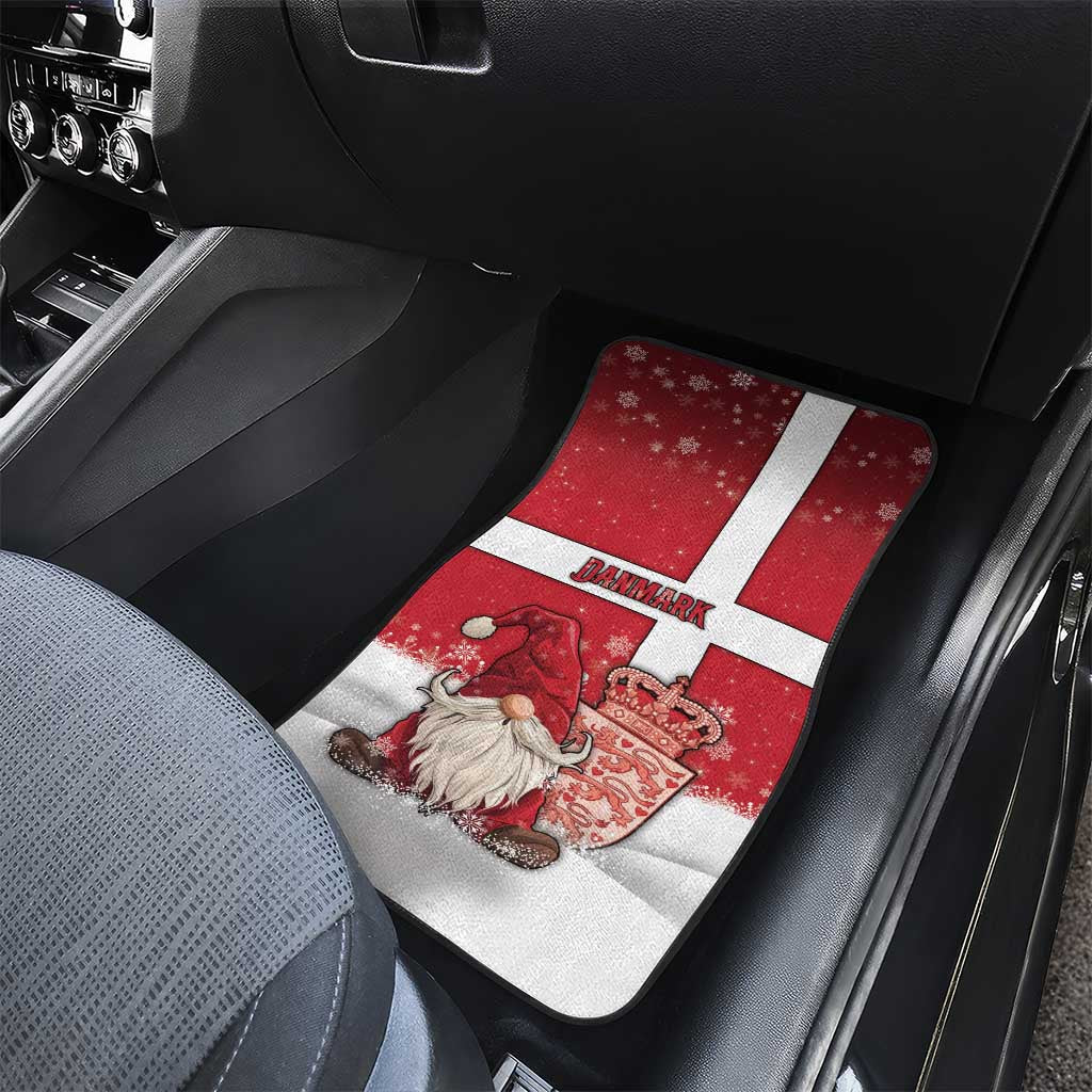 Denmark Christmas Car Mats Nisse Glaedelig Jul - Wonder Print Shop
