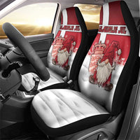 Denmark Christmas Car Seat Cover Nisse Glaedelig Jul - Wonder Print Shop