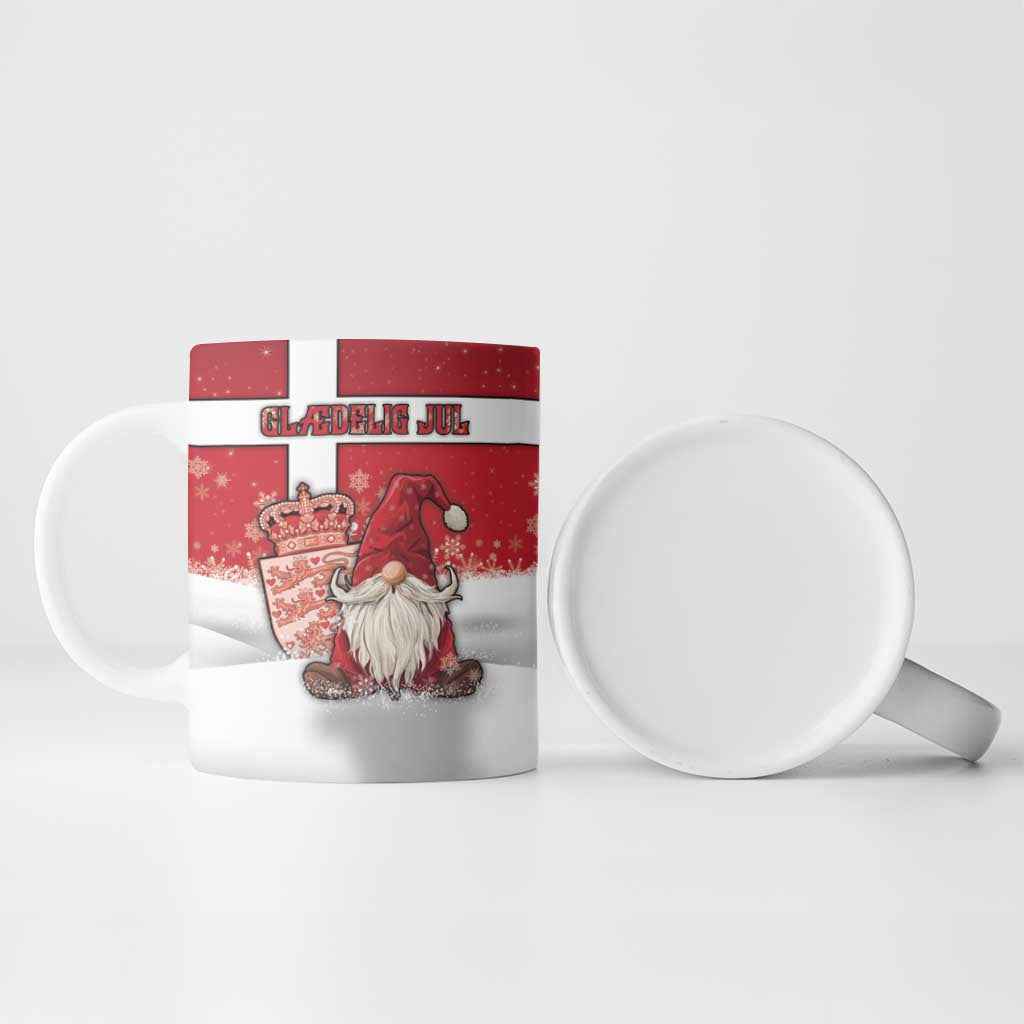 Denmark Christmas Ceramic Mug Nisse Glaedelig Jul - Wonder Print Shop