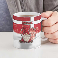 Denmark Christmas Ceramic Mug Nisse Glaedelig Jul - Wonder Print Shop