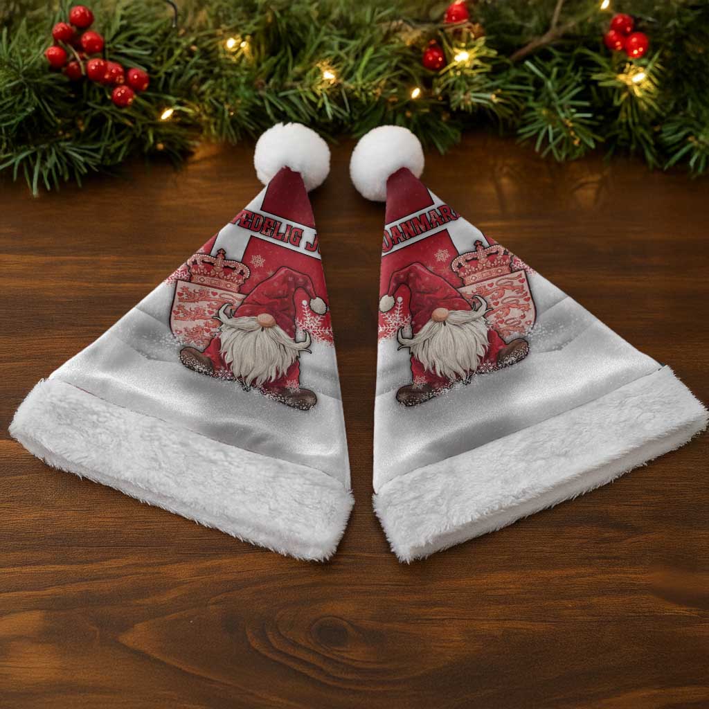 Denmark Christmas Santa Hat Nisse Glaedelig Jul - Wonder Print Shop
