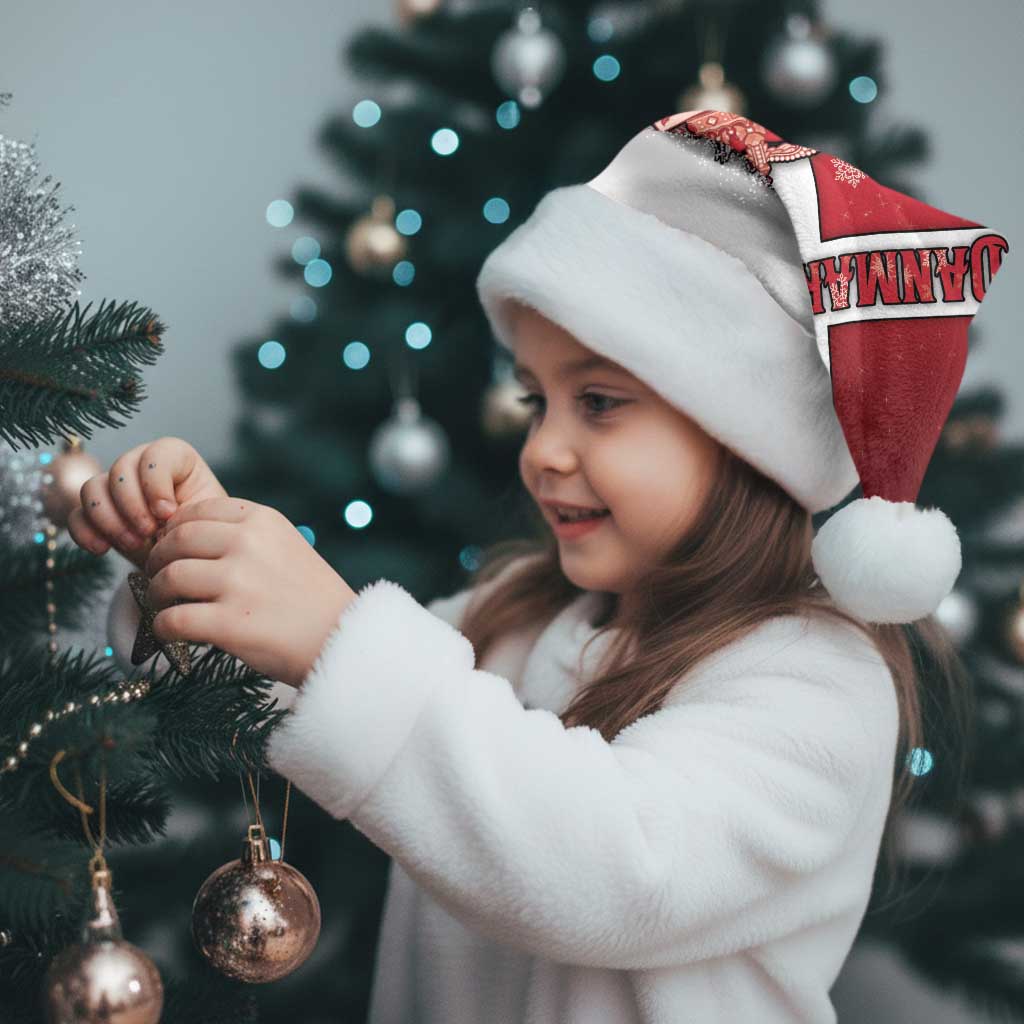 Denmark Christmas Santa Hat Nisse Glaedelig Jul - Wonder Print Shop