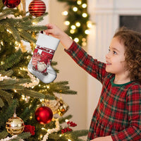 Denmark Christmas Stocking Nisse Glaedelig Jul - Wonder Print Shop