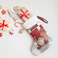 Denmark Christmas Stocking Nisse Glaedelig Jul - Wonder Print Shop