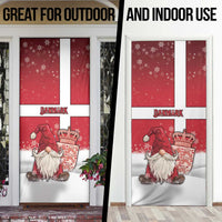 Denmark Christmas Door Cover Nisse Glaedelig Jul - Wonder Print Shop