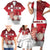 Denmark Christmas Family Matching Short Sleeve Bodycon Dress and Hawaiian Shirt Nisse Glaedelig Jul - Wonder Print Shop