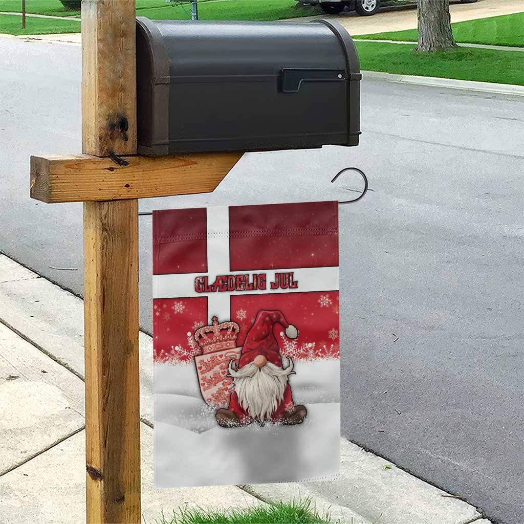 Denmark Christmas Garden Flag Nisse Glaedelig Jul - Wonder Print Shop