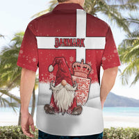 Denmark Christmas Hawaiian Shirt Nisse Glaedelig Jul - Wonder Print Shop