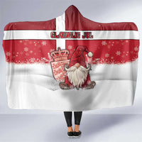 Denmark Christmas Hooded Blanket Nisse Glaedelig Jul - Wonder Print Shop