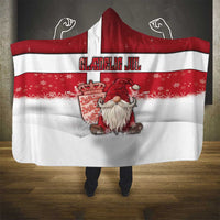 Denmark Christmas Hooded Blanket Nisse Glaedelig Jul - Wonder Print Shop