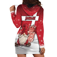 Denmark Christmas Hoodie Dress Nisse Glaedelig Jul - Wonder Print Shop