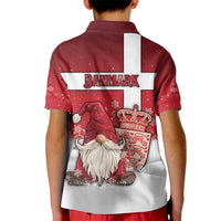 Denmark Christmas Kid Polo Shirt Nisse Glaedelig Jul - Wonder Print Shop