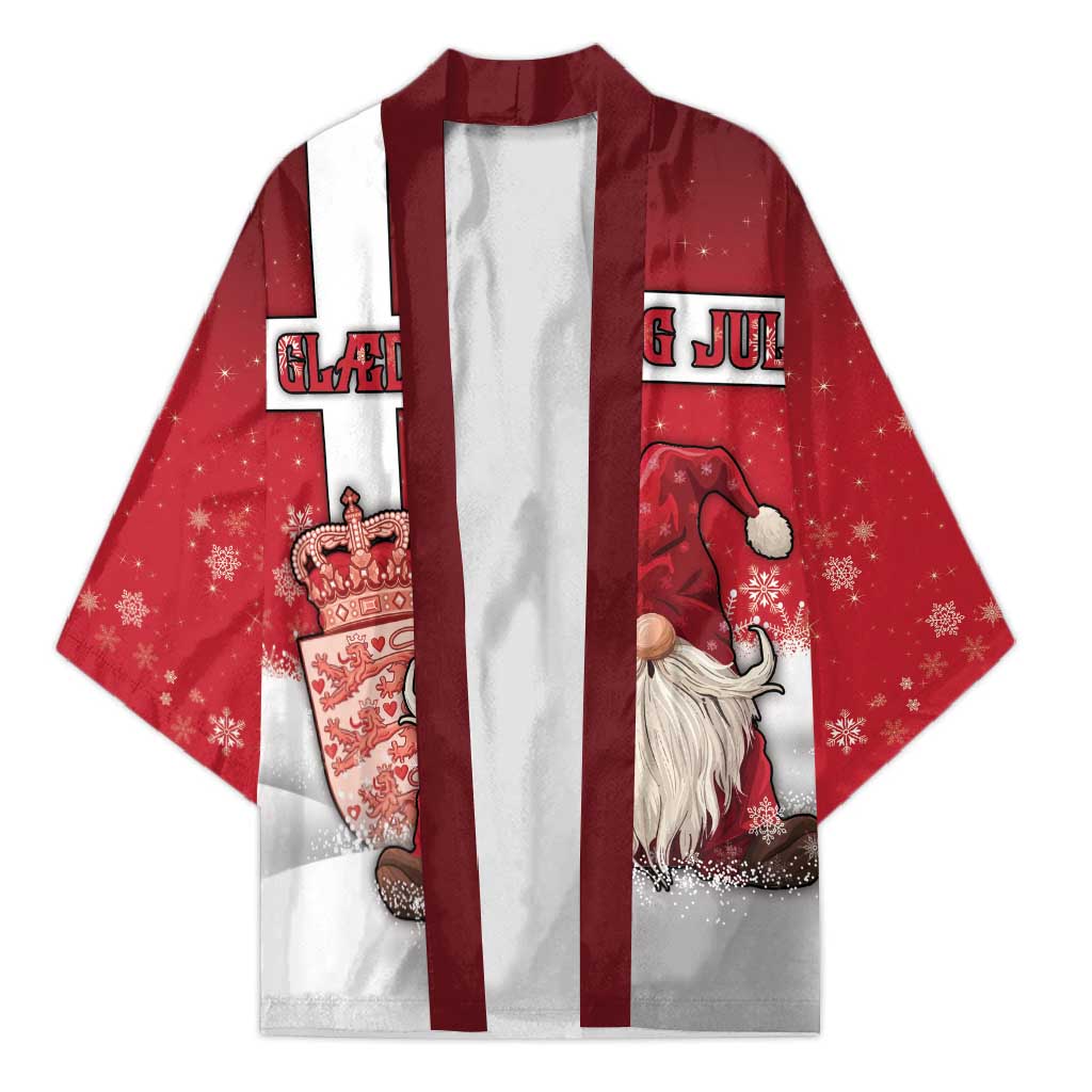 Denmark Christmas Kimono Nisse Glaedelig Jul - Wonder Print Shop