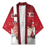 Denmark Christmas Kimono Nisse Glaedelig Jul - Wonder Print Shop