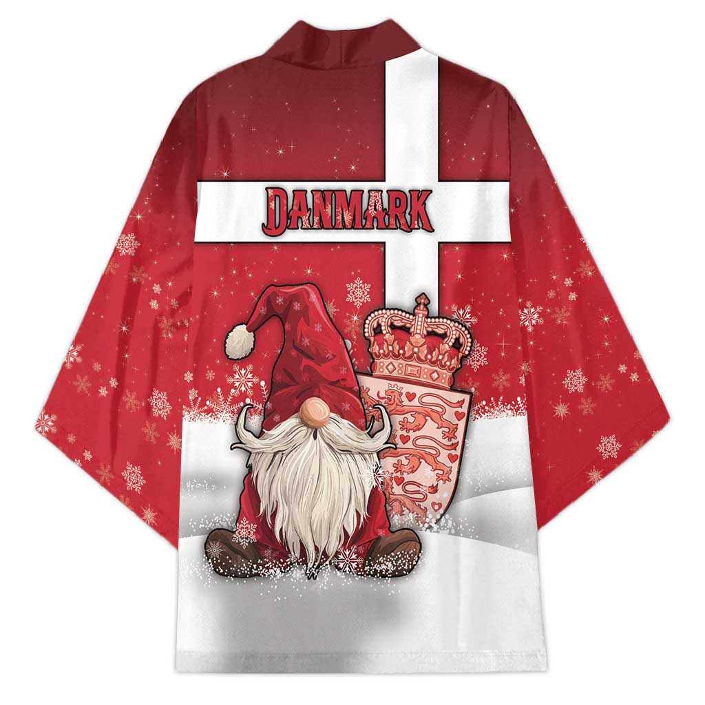 Denmark Christmas Kimono Nisse Glaedelig Jul - Wonder Print Shop