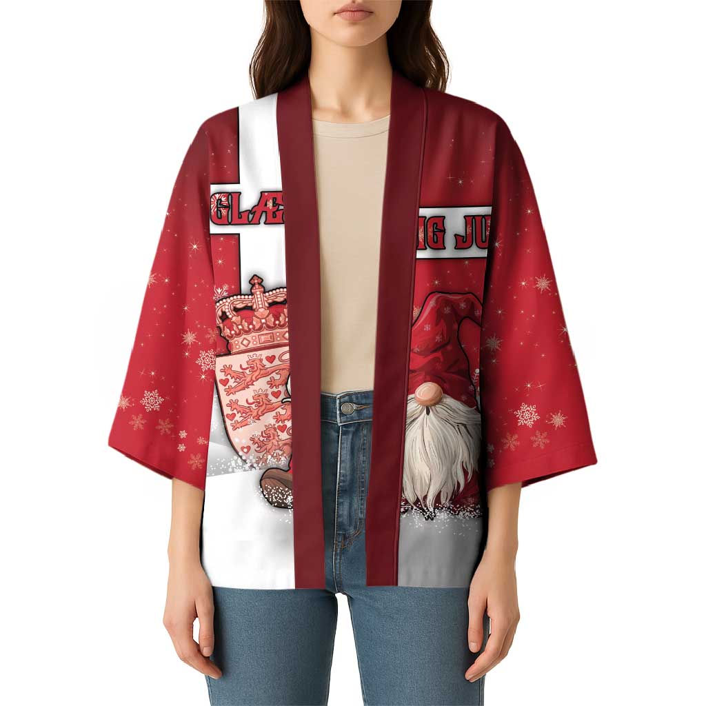 Denmark Christmas Kimono Nisse Glaedelig Jul - Wonder Print Shop