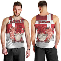 Denmark Christmas Men Tank Top Nisse Glaedelig Jul - Wonder Print Shop