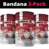 Denmark Christmas Neck Gaiter Nisse Glaedelig Jul - Wonder Print Shop