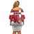 Denmark Christmas Off Shoulder Short Dress Nisse Glaedelig Jul - Wonder Print Shop
