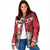 Denmark Christmas Padded Jacket Nisse Glaedelig Jul - Wonder Print Shop
