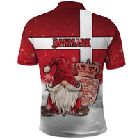 Denmark Christmas Polo Shirt Nisse Glaedelig Jul - Wonder Print Shop