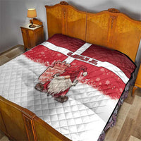 Denmark Christmas Quilt Nisse Glaedelig Jul - Wonder Print Shop