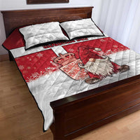 Denmark Christmas Quilt Bed Set Nisse Glaedelig Jul - Wonder Print Shop