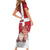 Denmark Christmas Short Sleeve Bodycon Dress Nisse Glaedelig Jul - Wonder Print Shop
