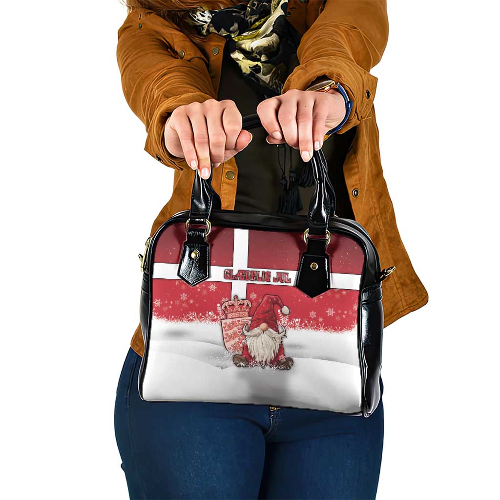 Denmark Christmas Shoulder Handbag Nisse Glaedelig Jul - Wonder Print Shop