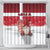 Denmark Christmas Shower Curtain Nisse Glaedelig Jul - Wonder Print Shop