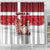 Denmark Christmas Shower Curtain Nisse Glaedelig Jul - Wonder Print Shop