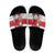 Denmark Christmas Slide Sandals Nisse Glaedelig Jul - Wonder Print Shop