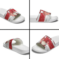 Denmark Christmas Slide Sandals Nisse Glaedelig Jul - Wonder Print Shop