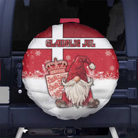 Denmark Christmas Spare Tire Cover Nisse Glaedelig Jul - Wonder Print Shop